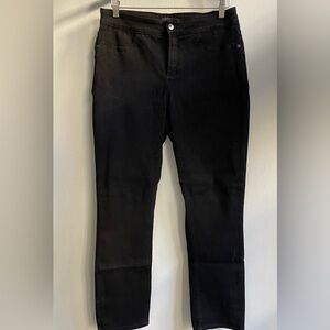NYDJ Black Stretch Jeans.